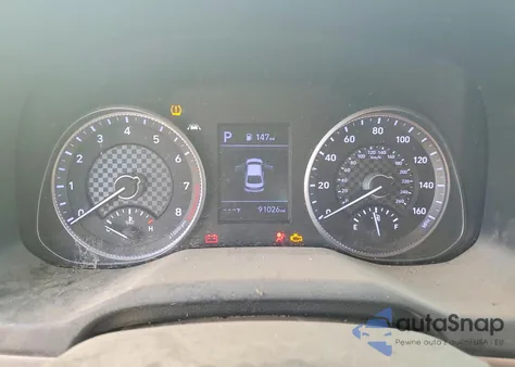 2019 Hyundai Elantra Sel z USA, uszkodzony, nr VIN 5NPD84LF5KH424362